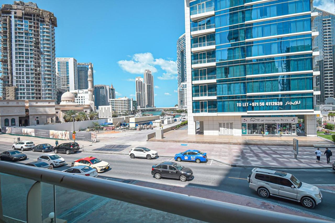 Luxury Escapes - Cozy 1 Bedroom With Study Room In Dubai Marina Park Tower מראה חיצוני תמונה